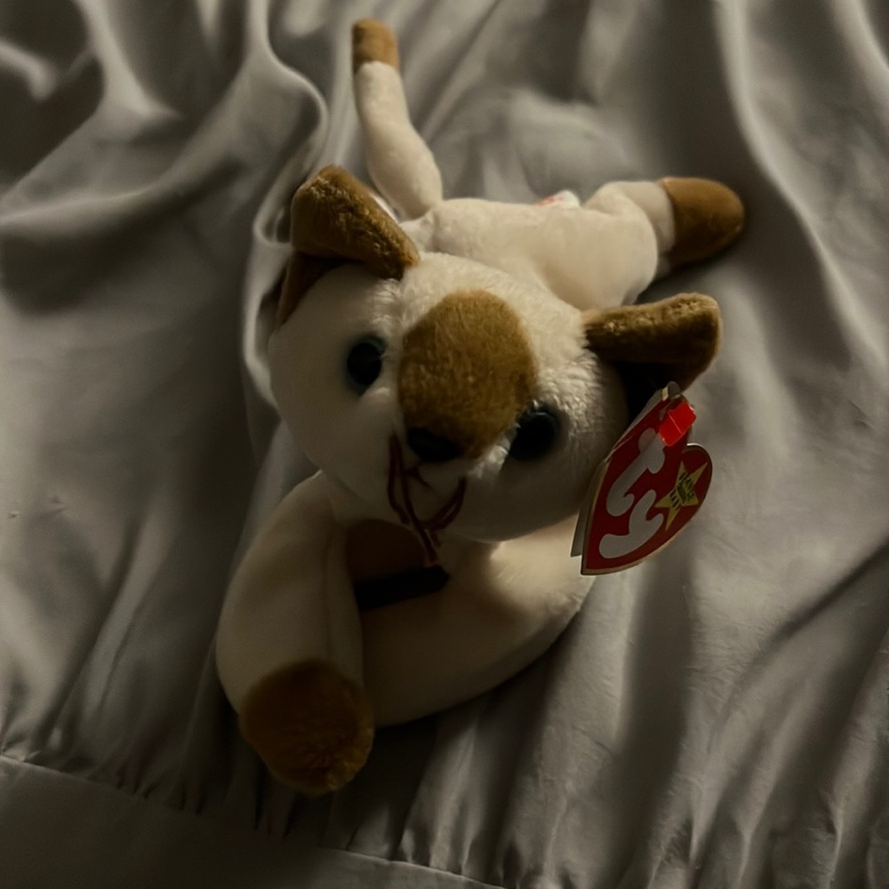 RARE “Snip” the Siamese Cat Beanie Baby from 1996